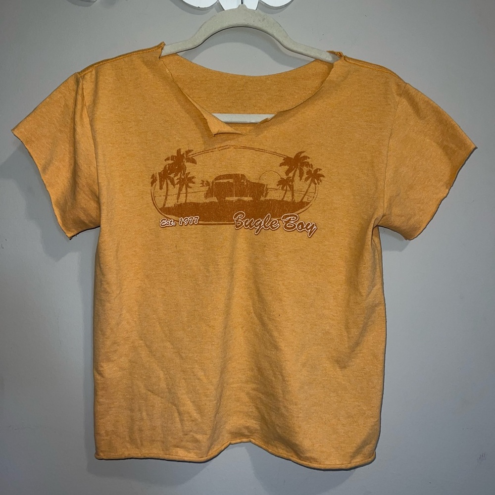 Vintage Bugle Boy Cropped Tee!